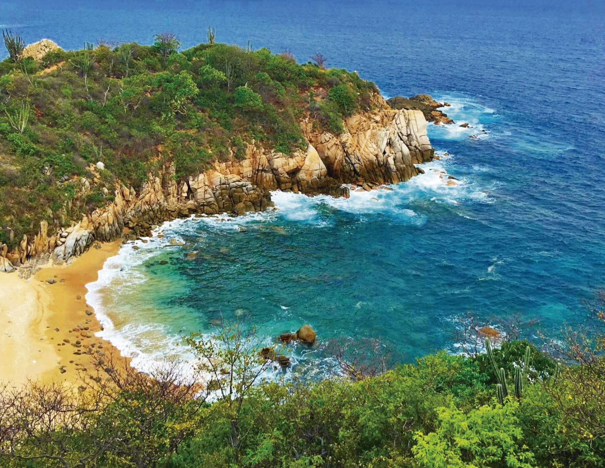 Isla Natura Beach Huatulco Tangolunda Buitenkant foto